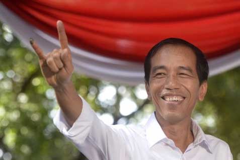  Usai Nyoblos Diburu Media Asing, Jokowi Cas Cis Cus Pakai Bahasa Inggris