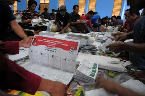  Quick Count Pileg 2014: PDIP Lompati Golkar, PKB Masuk 4 Besar Versi Indikator Politik Indonesia (Suara 20%)