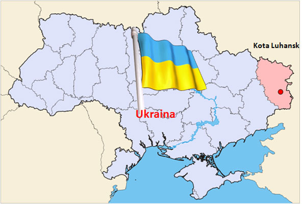  KRISIS UKRAINA: Giliran Kota Luhansk Minta Referendum Seperti Crimea