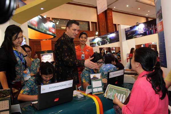  TRAVEL FAIR 2014: Seribu Pengunjung Antre Beli Tiket