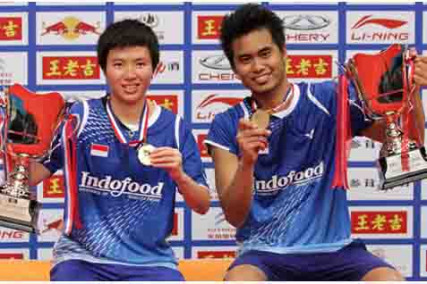  Singapura Terbuka Super Series 2014: Indonesia Pastikan 1 Gelar Juara