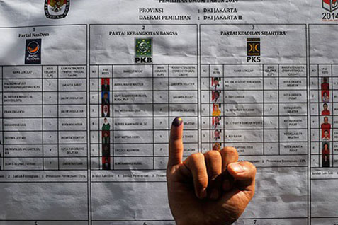  PILEG 2014: Partisipasi Pemilih pada Pencoblosan Ulang Meningkat