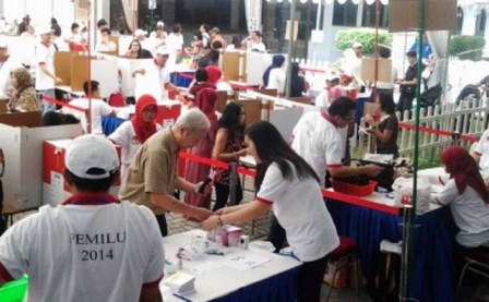  PILEG 2014: PDIP Dominasi Suara Pemilih Singapura