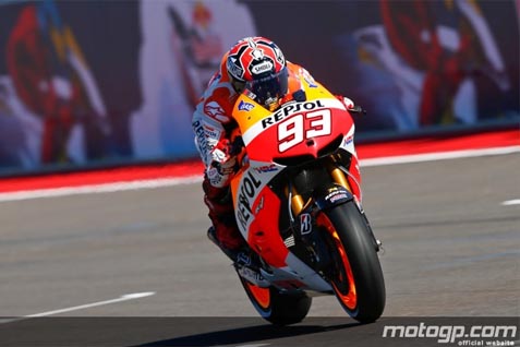  MotoGP Austin: Marquez Juara, Rossi Dikerjain Ban Depan, Lorenzo Dipenalti