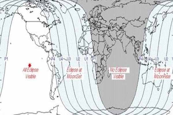  GERHANA BULAN TOTAL: Indonesia Hanya Bisa Melihat Gerhana Bulan Sebagian Mulai Matahari Terbenam Sore Ini