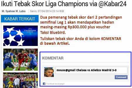  Liga Champions: Ikuti Tebak Skor Real Madrid vs Munchen dan Chelsea vs Atletico Madrid