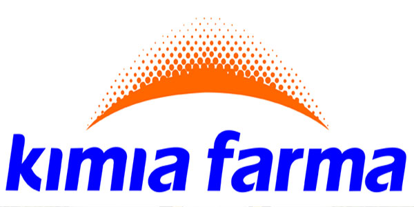 Logo Kimia Farma. Penjualan tumbuh 17% pada kuartal I/Bisnis