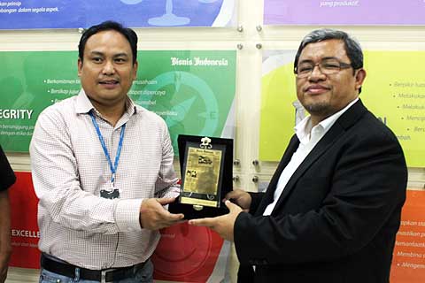 Gubernur Jabar Kunjungi \'Bisnis Indonesia\'