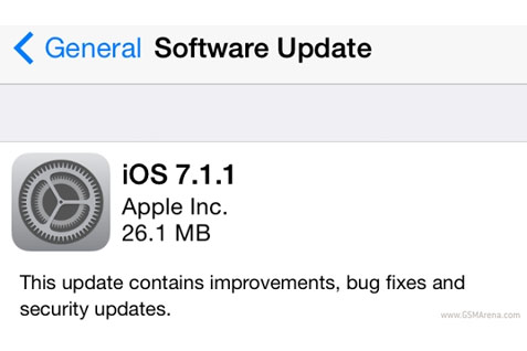  Apple Rilis iOS 7.1.1, Apa Saja Pembaruannya?