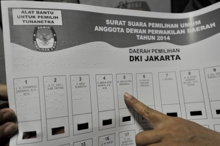  PEMILU 2014: Panwas Kab Sukabumi Telusuri Dugaan Suap Oknum Caleg