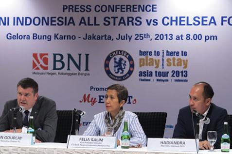  Kartu Kredit BNI-Chelsea Tumbuh 80,4% Kuartal I/2014