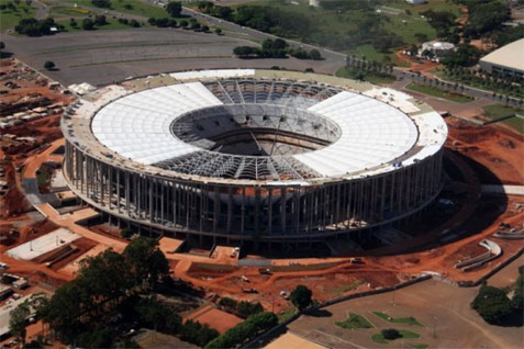  SERIAL STADION PIALA DUNIA 2014: Estadio Nacional, Urban dan Ramah Lingkungan