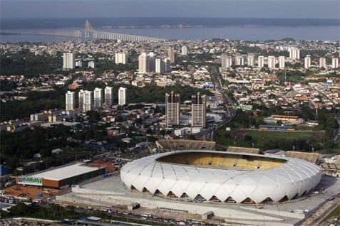  SERIAL STADION PIALA DUNIA 2014: Arena Amazonia, Stadion di Jantung Hutan Amazon