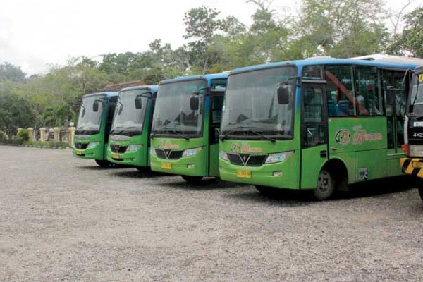  Pemkot Balikpapan Uji Coba Sarana Angkutan Umum Massal