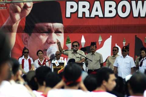  PILPRES 2014: Prabowo Kembali Dirongrong Kasus HAM 1997/1998