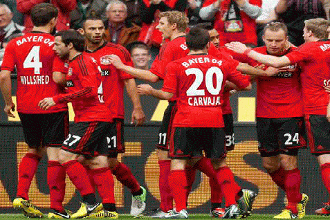  HASIL LIGA JERMAN: Leverkusen Ke  Champions, Hamburg Terhindar Degradasi