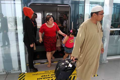  VIRUS MERS: Bandara Sepinggan Pasang Alat Pendeteksi Suhu Tubuh