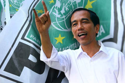  \'Meski Terpilih Jadi Presiden, Jokowi Tetap Petugas Partai\'