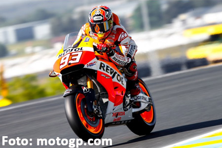  HASIL MOTOGP PRANCIS: Rossi posisi 3, Marquez Tercepat di Latihan 1