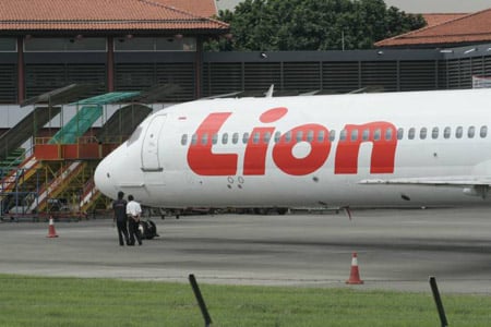Pesawat Lion Air. Digugat penumpang karena batalkan penerbangan/JIBI