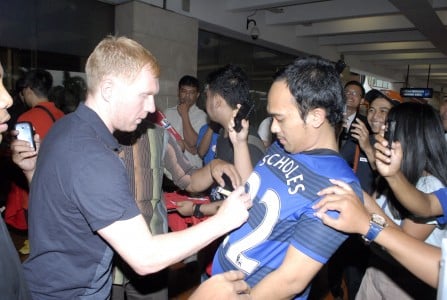  Mantan Pemain MU Tantang Legenda Persib, Sabtu (24/5) di Stadion Si Jalak