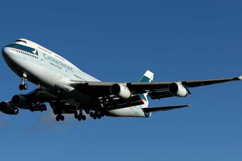  Cathay Pacific Buka Rute Hong Kong-Zurich