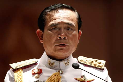  KRISIS THAILAND, Raja Bhumibol Tunjuk Prayut Kepala Junta Militer