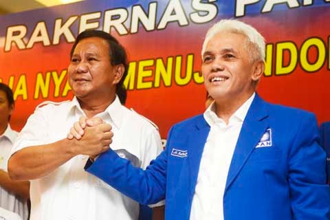  PILPRES 2014: Hatta Rajasa Hadiri Peringatan Isra Miraj