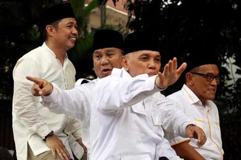  PILPRES 2014, Hatta Hadiri Tabligh Akbar Tanpa Prabowo