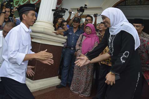  PRABOWO vs JOKOWI: Dihadapan Muslimat NU, Capres Jokowi Klarifikasi Kampanye Hitam