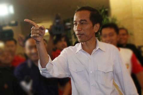 Tiba di Lokasi Lumpur Lapindo, Jokowi Disambut Salawat Ribuan Orang