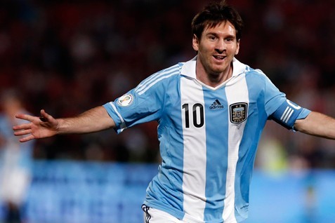  PIALA DUNIA 2014: Messi, Higuain, Lavaezzi, Palacio Tempati Posisi Depan Timnas Argentina