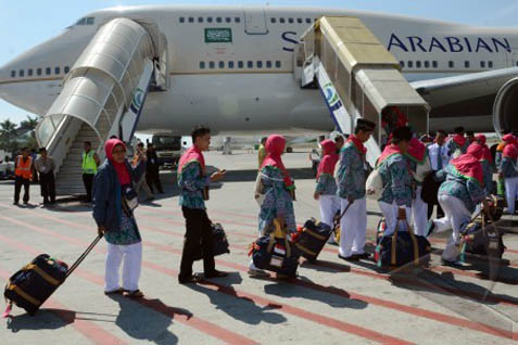  HAJI 2014: Penerbangan Pakai Garuda & Saudi Airlines