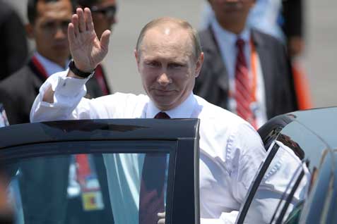  KRISIS UKRAINA: Putin Bertemu PM Inggris di Bandara Charles de Gaulle