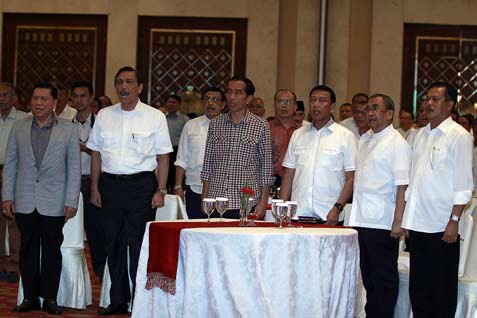 Ini 35 Jenderal Pendukung Jokowi-JK, 5 Jenderal Diduga Bermasalah