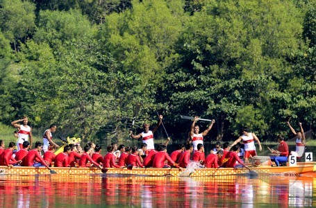  Lomba Perahu Naga Festival Cisadane Diminati Negara Tetangga