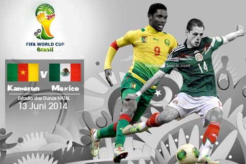  Meksiko Siap Tempur Lawan Kamerun di Grup A