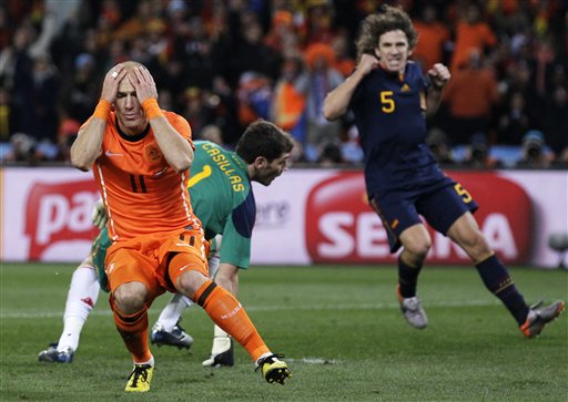  Robben Sudah Lupakan Tragedi Final 2010