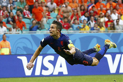  PIALA DUNIA : Belanda Sikat Spanyol 5-1