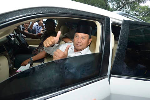  Kata Prabowo Subianto, Pemberantasan Korupsi Untuk Bangun Ekonomi