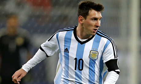  PIALA DUNIA 2014: Lionel Messi Man of The Match Argentina Vs Bosnia