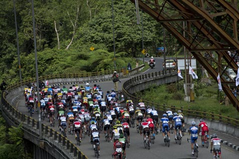  Pebalap Iran Amir Zargari Juarai Tour de Singkarak 2014