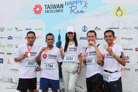  Peserta Taiwan Excellence Happy Run Membludak