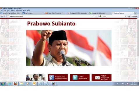  PILPRES 2014: Capres Prabowo Ingin Perbaiki Lahan Guna Capai Ketahanan Pangan