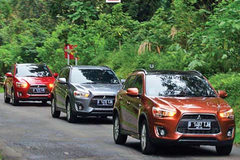  Mitsubishi Outlander Sport, Menyerap Energi Benturan