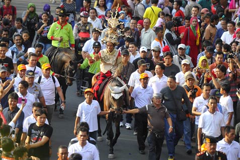  HUT JAKARTA: Pawai Jakarnaval dimulai dari Jalan Silang Monas Barat Daya