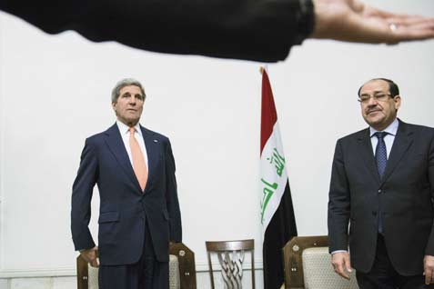  KRISIS IRAK: Kerry Kunjungi Baghdad, Maliki di Ujung Tanduk?