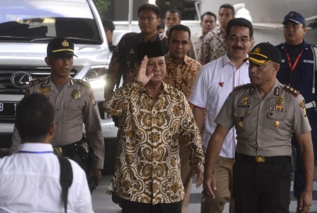  Prabowo-Hatta Datangi KPK untuk Klarifikasi Harta Kekayaan