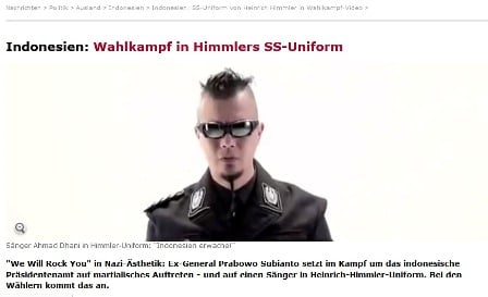  Heboh Ahmad Dhani Berseragam Nazi di Video Klip \'We Will Rock You\'