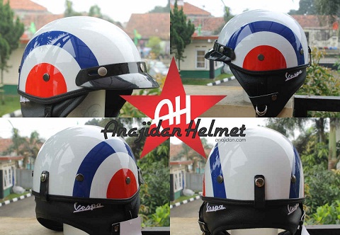  Pengguna Skuter Meningkat, Bisnis Helm Desain Antik Kian Moncer